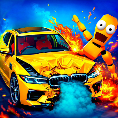BMG: Ragdoll Car Race